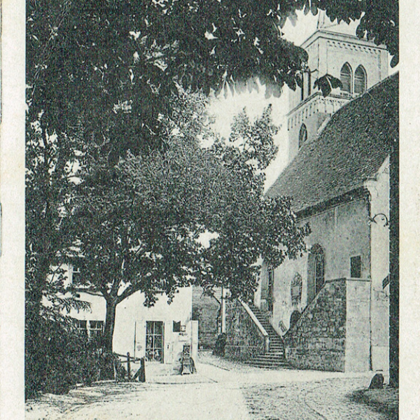 Postkarte Julius-Echter-Platz und Blutskirche